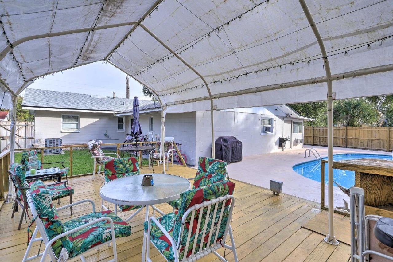奥兰多Fern Park Pool House With Private Patio And Fire Pit!别墅 外观 照片