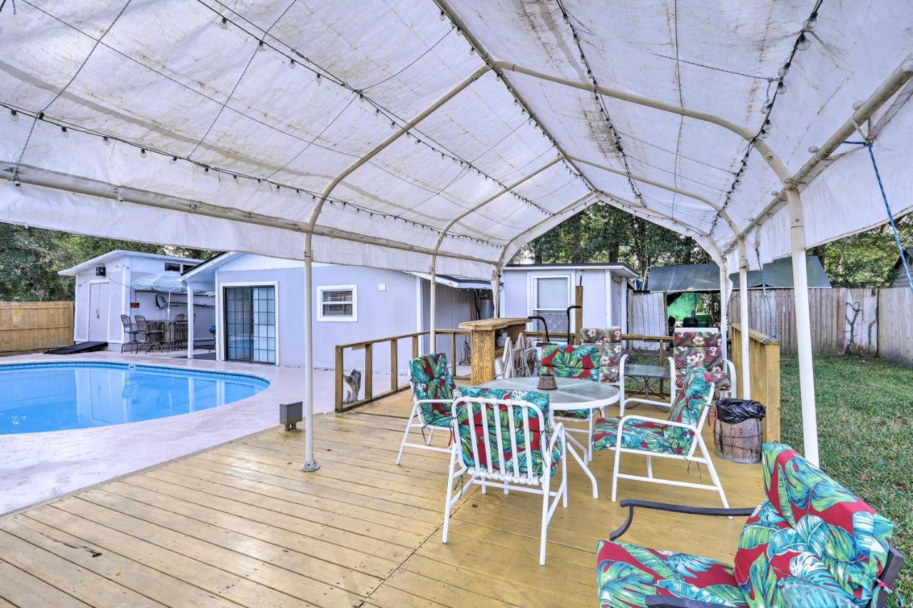 奥兰多Fern Park Pool House With Private Patio And Fire Pit!别墅 外观 照片