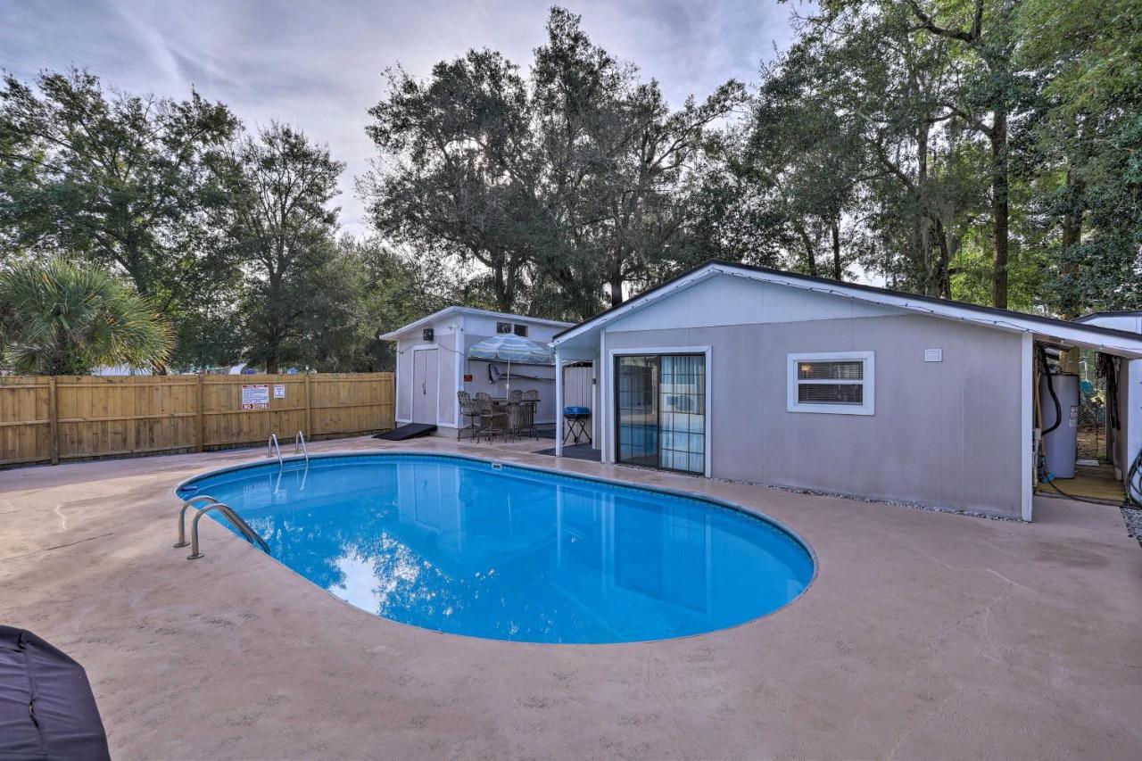奥兰多Fern Park Pool House With Private Patio And Fire Pit!别墅 外观 照片